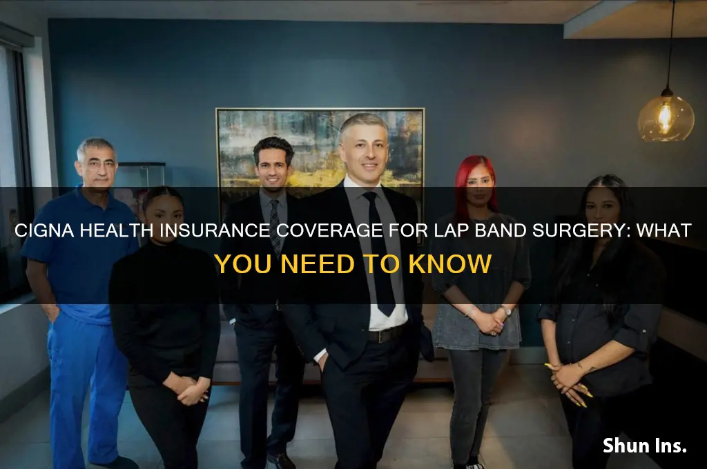 does cigna health insurance cover lap band surgery