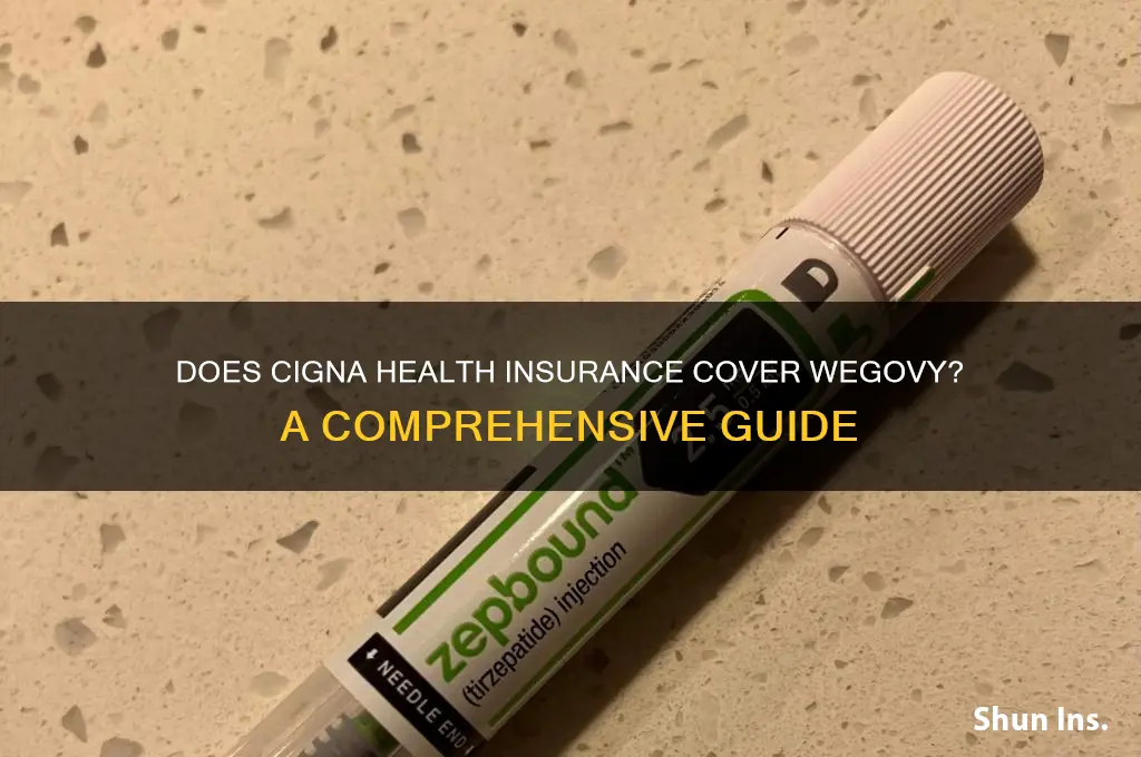 does cigna health insurance cover wegovy