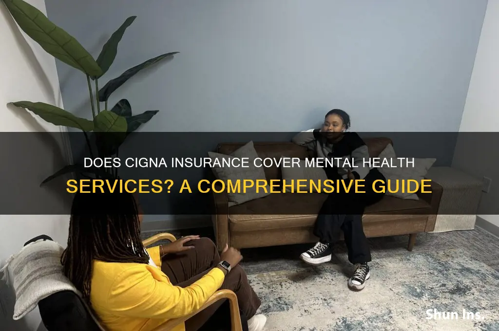 does cigna insurance cover mental health