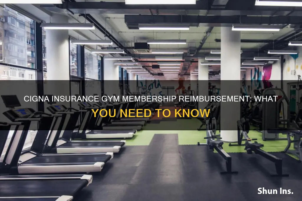 does cigna insurance reimburse for gym membership