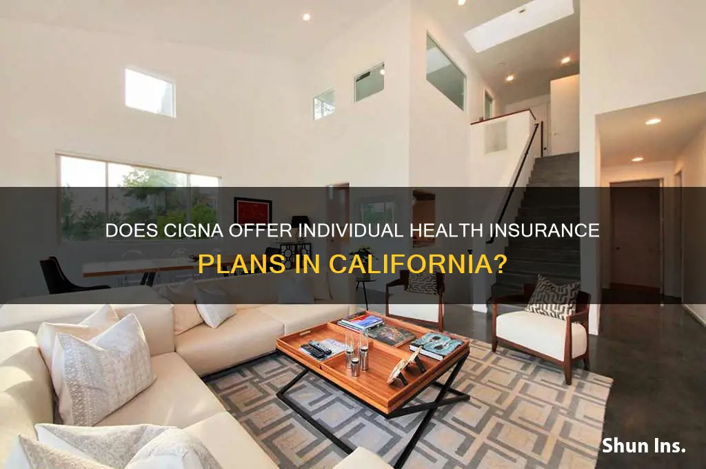 does cigna market individual insurance in california
