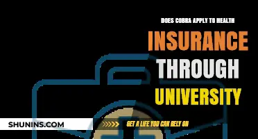 Does COBRA Apply to University Health Insurance Plans?
