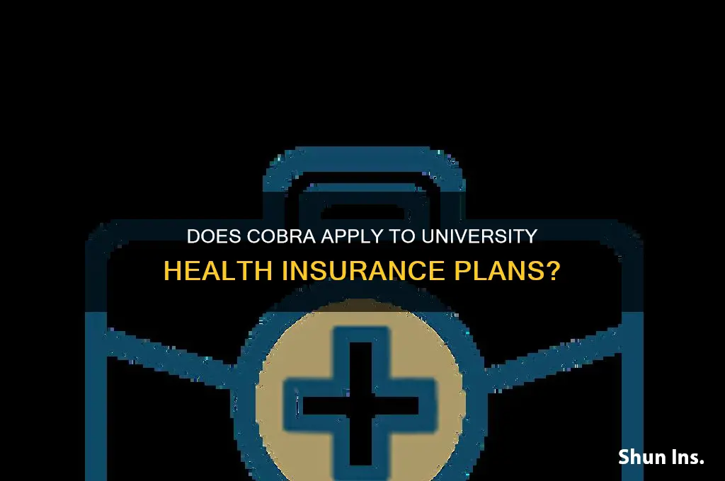 does cobra apply to health insurance through university