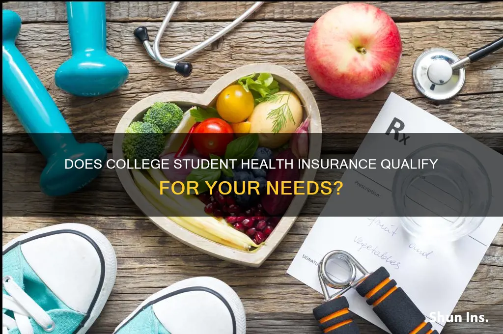 does college student health insurance qualify