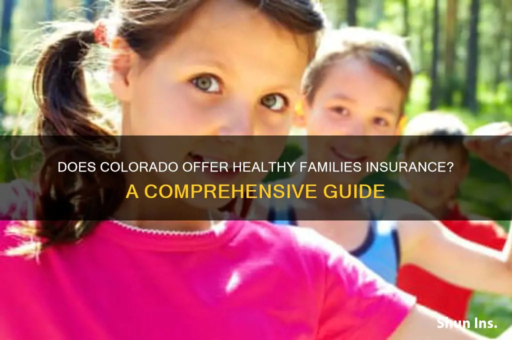 does colorado have healthy families insurance