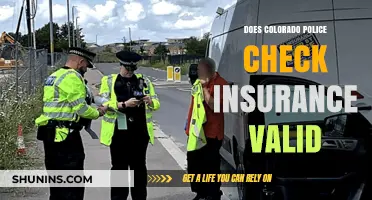 Colorado Police: Insurance Checks and Validity