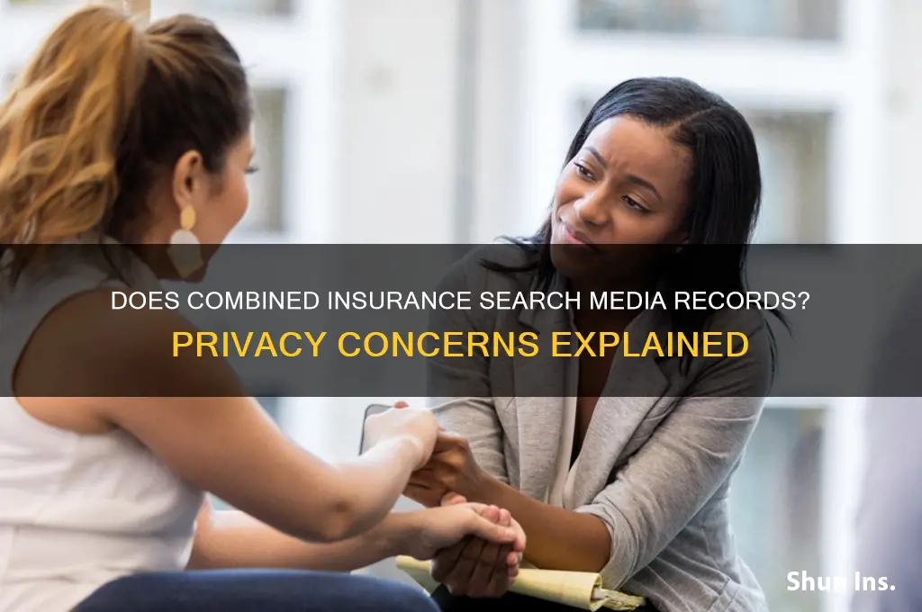 does combined insurance search media records