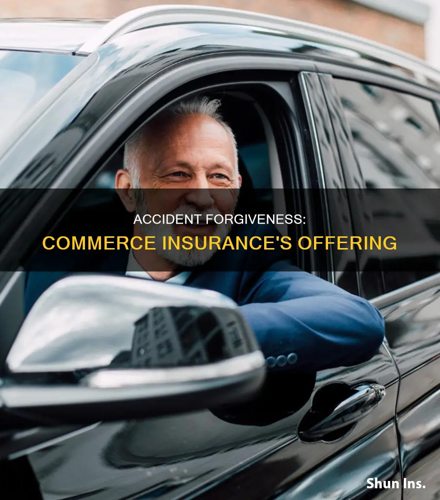 does commerce insurance have accident forgiveness for