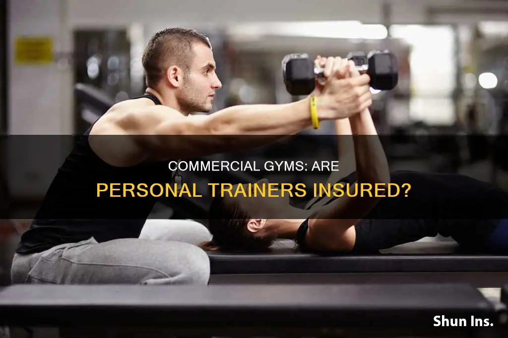 does commercial gyms have personal trainer insurance