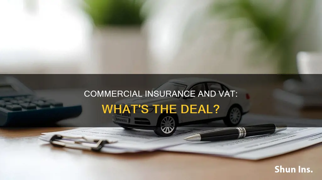 does commercial insurance have vat