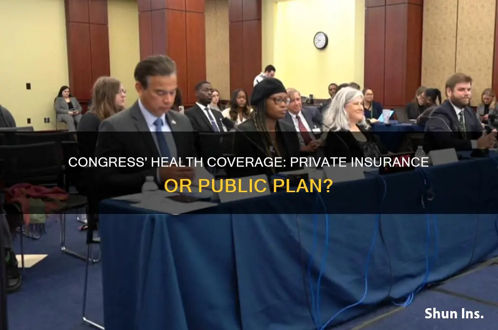 does congress have private health insurance