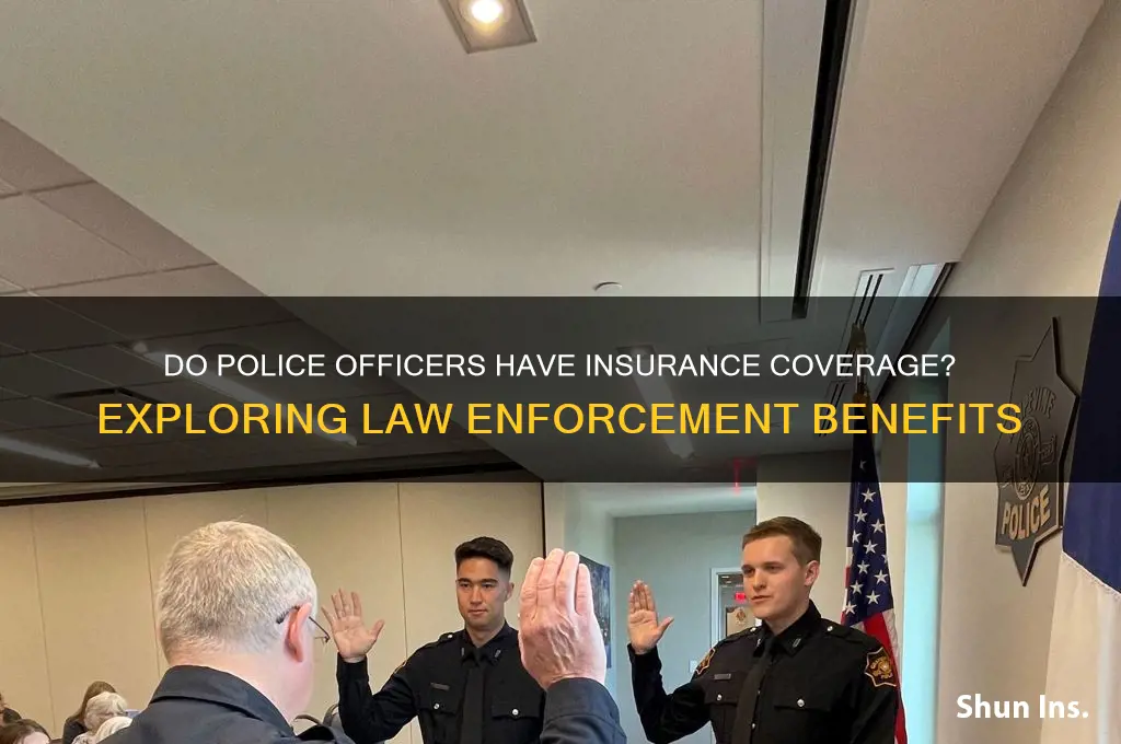 does cops have insurance