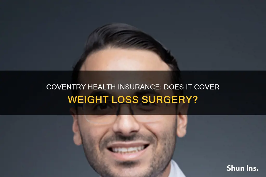 does coventry health insurance cover weight loss surgery