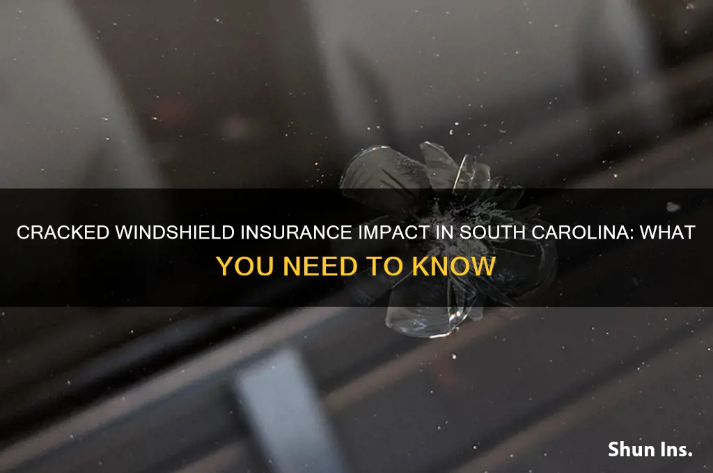 does cracked windshield raise insurance in south carolina