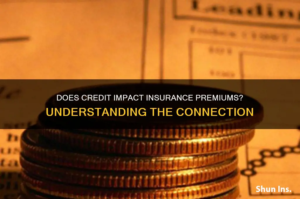 does credit invole in insurance
