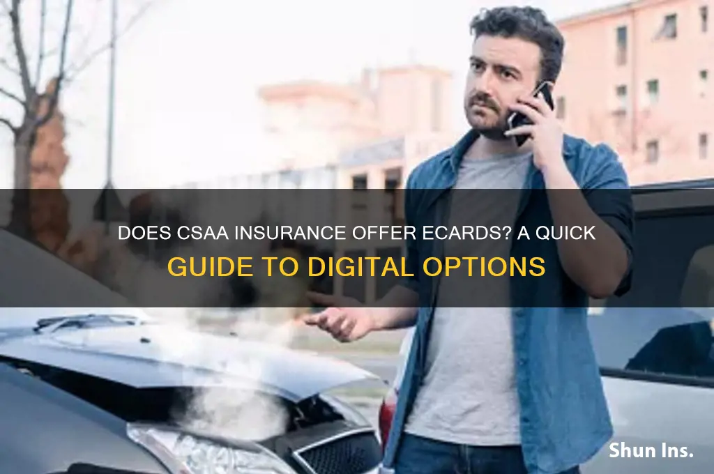 does csaa insurance have ecards