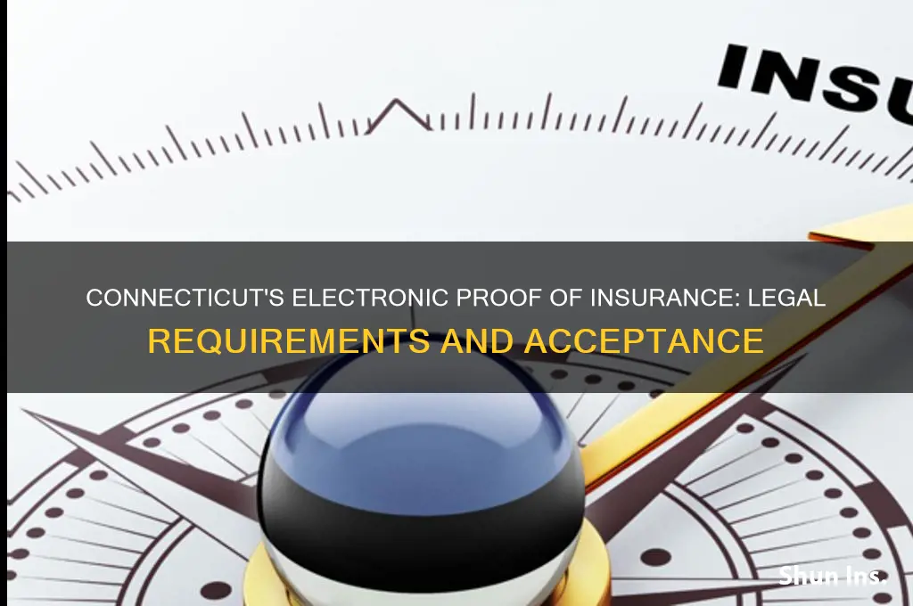 does ct allow electronic proof of insurance