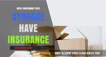 Does CubeSmart Self Storage Offer Insurance Coverage for Your Belongings?