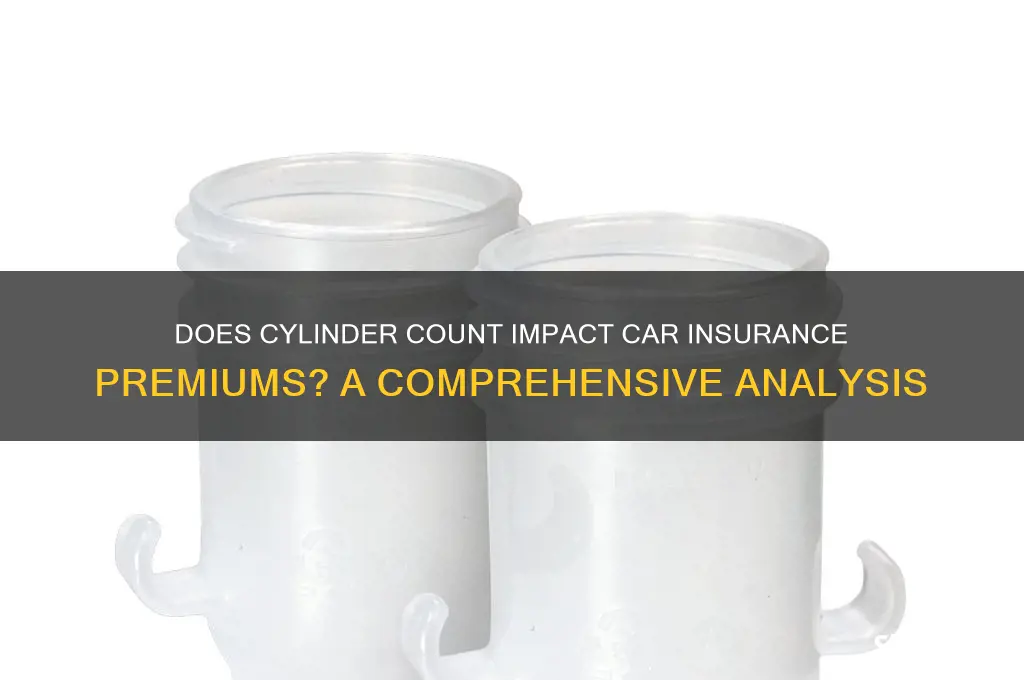 does cylinder count increase insurance
