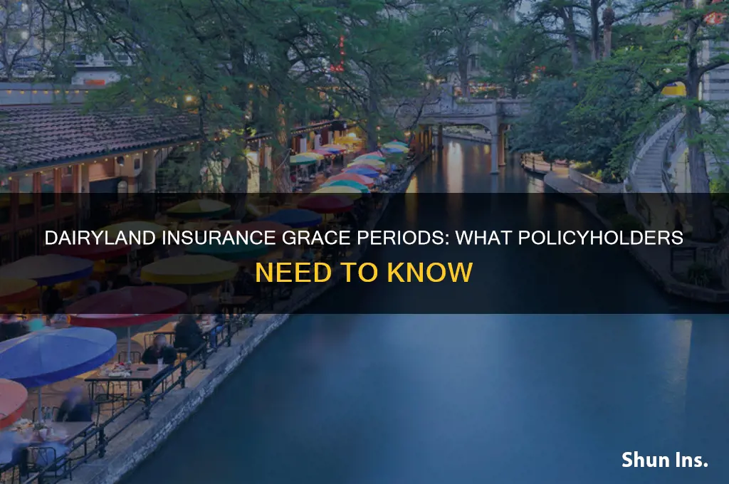 does dairyland insurance give grace periods