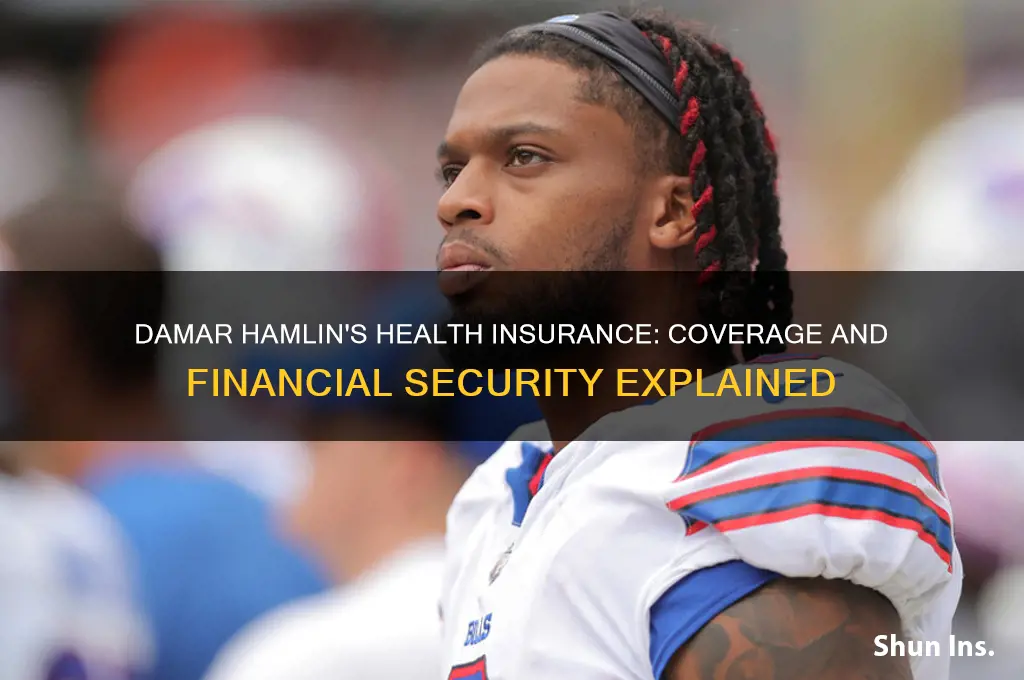 does damar hamlin have health insurance