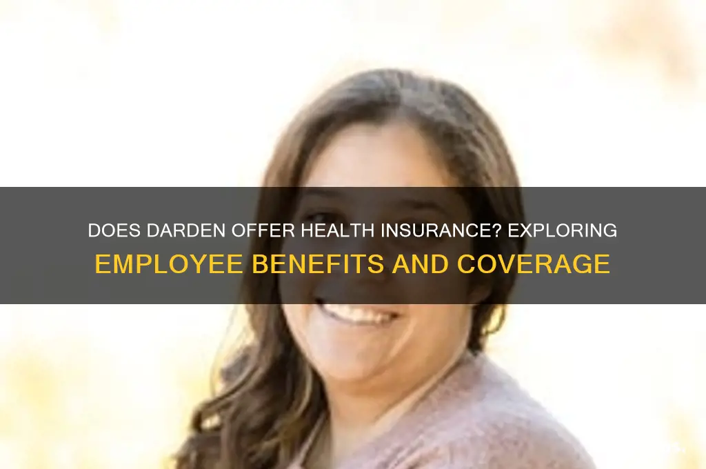 does darden do health insurance