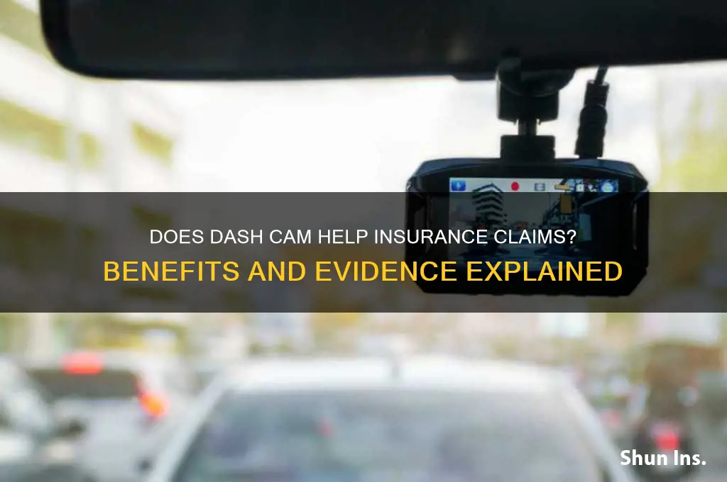 does dash cam help insurance