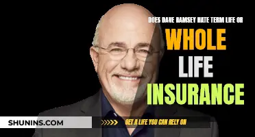 Dave Ramsey's Take on Term and Whole Life Insurance