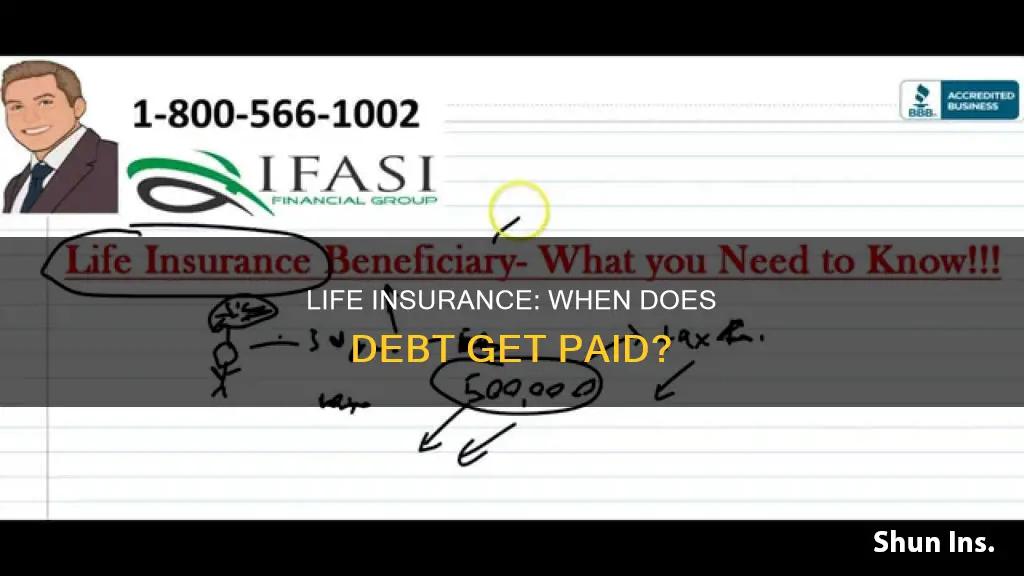 does debt have to be paid from life insurance