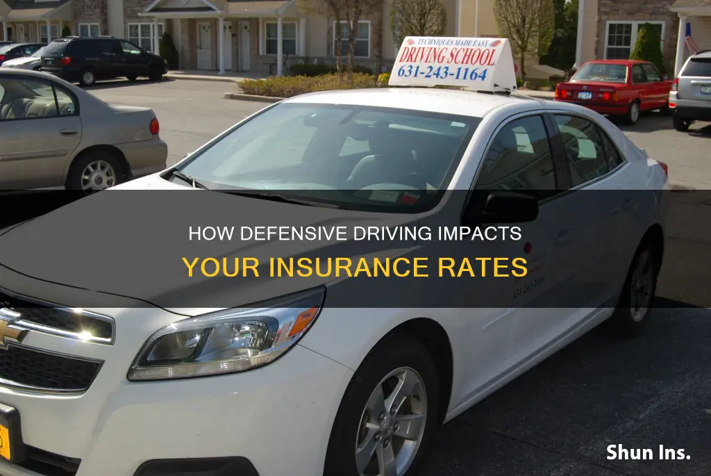 does defensive driving affect insurance
