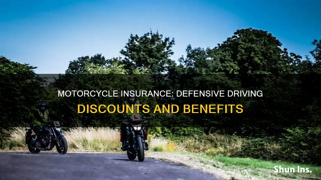 does defensive driving apply to motorcycle insurance