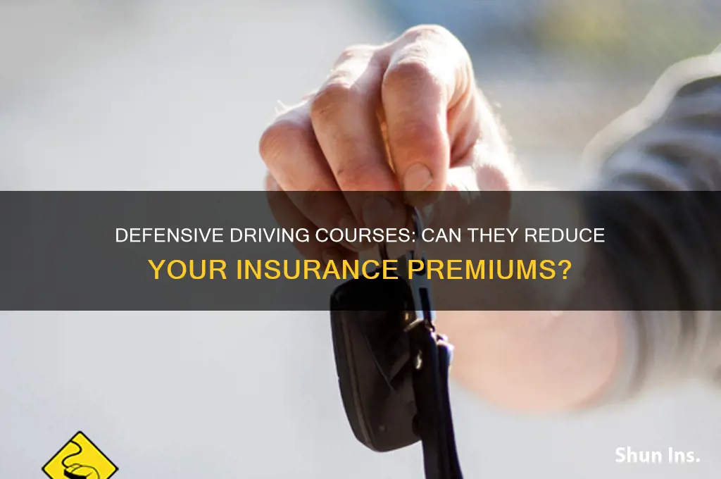 does defensive driving course lower insurance
