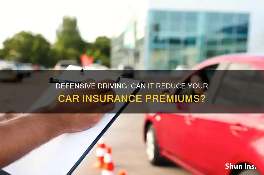 does defensive driving lower your insurance