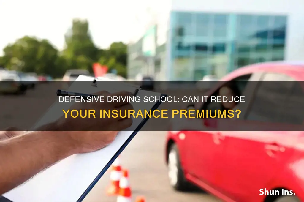 does defensive driving school lower insurance