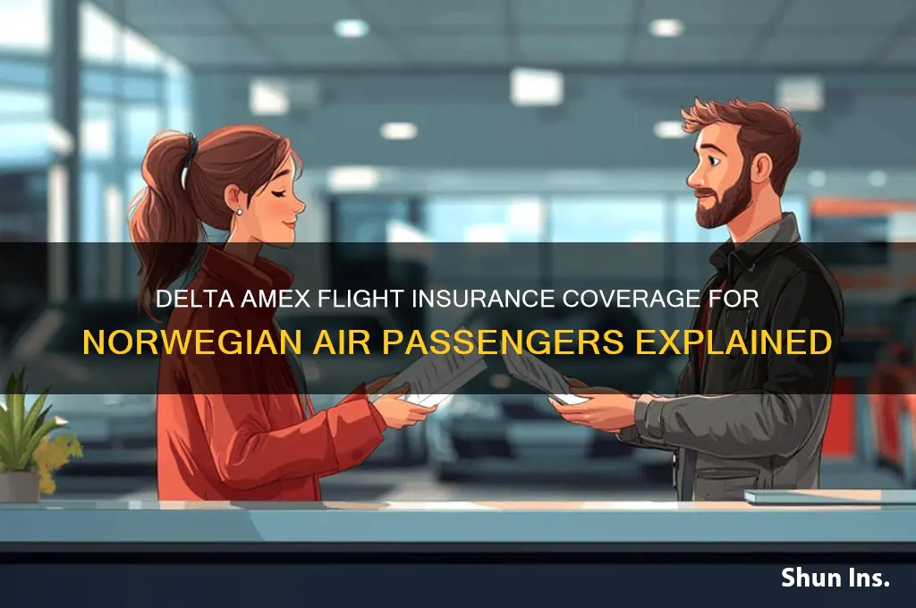 does delta amex have flight insurance with norwegian air