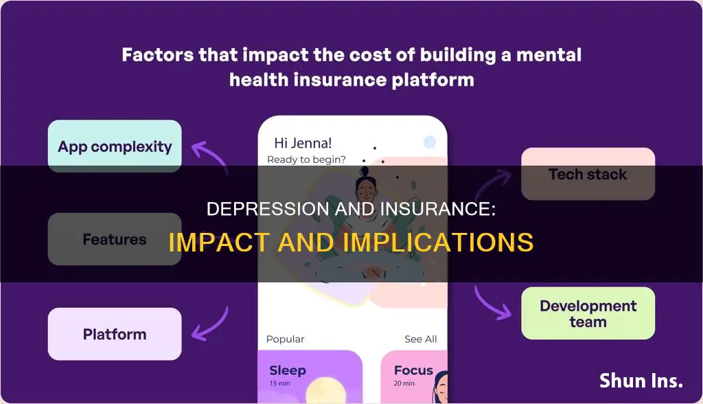 does depression affect insurance