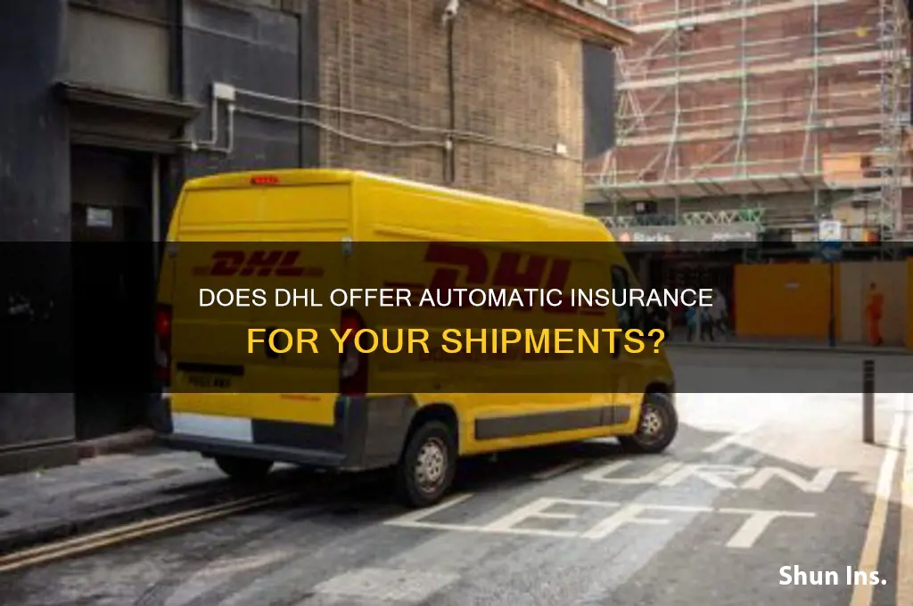does dhl have automatic insurance