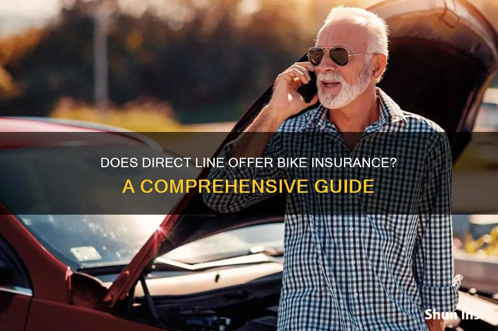 does direct line do bike insurance