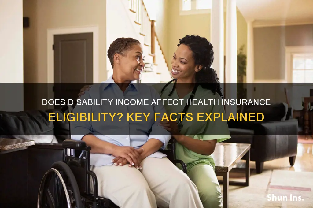 does disability count as income for health insurance