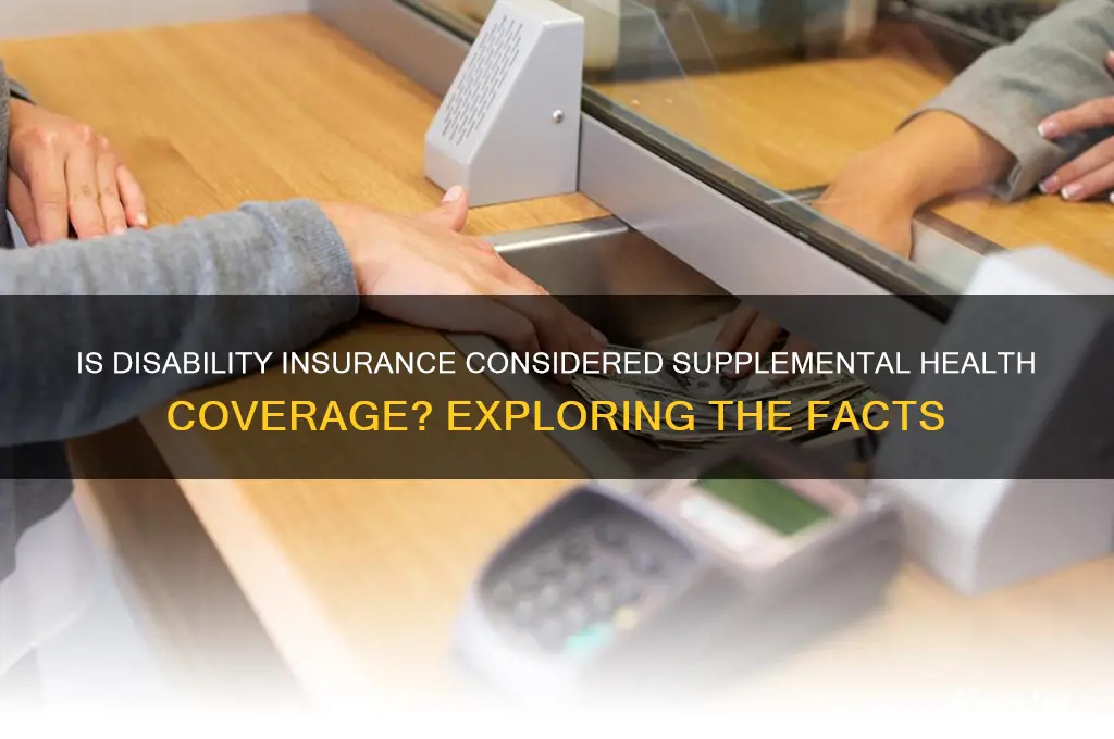 does disability insurance qualify as se health insurance