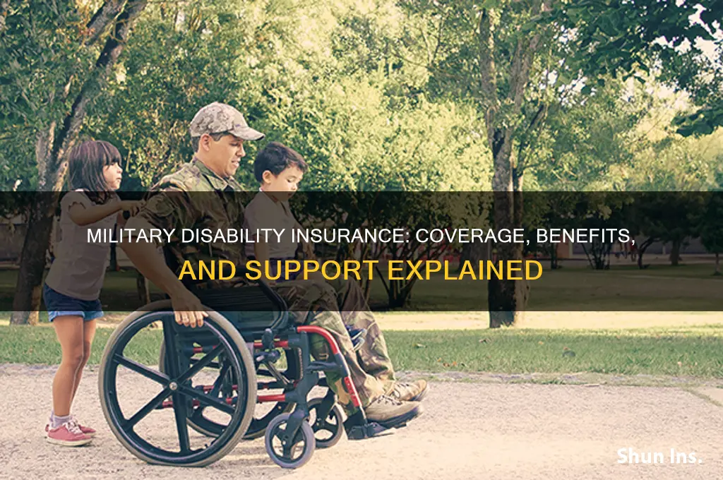 does disabilty from the military have insurance
