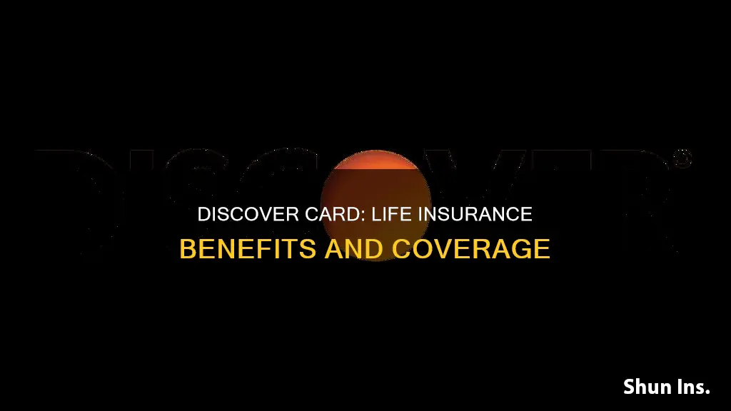 does discover card have life insurance