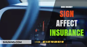 Disobeying Signs: Impact on Insurance and Your Wallet