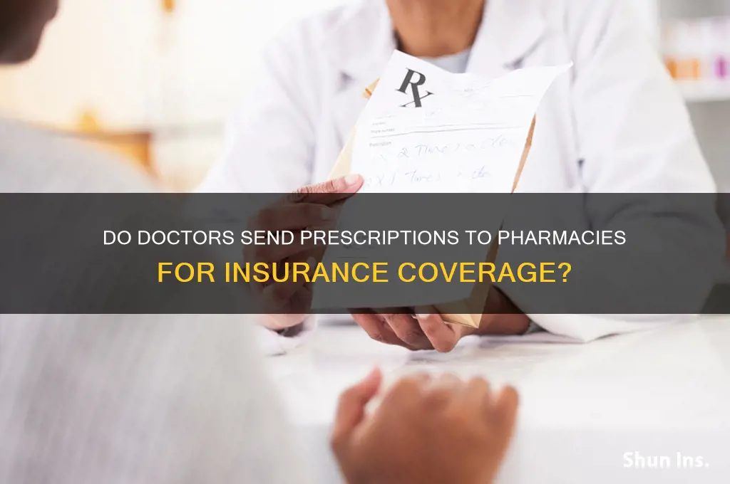 does doctor send insurance to pharmacy