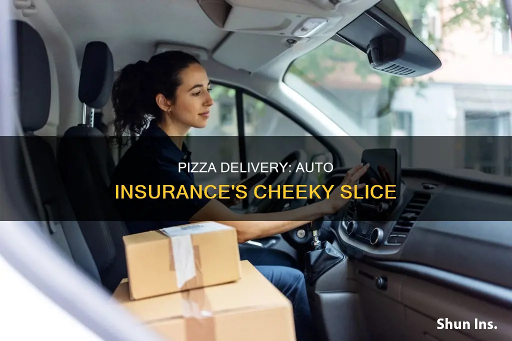 does doing pizza delivery increase auto insurance