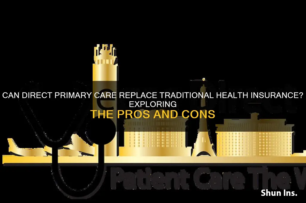 does dpc replace health insurance