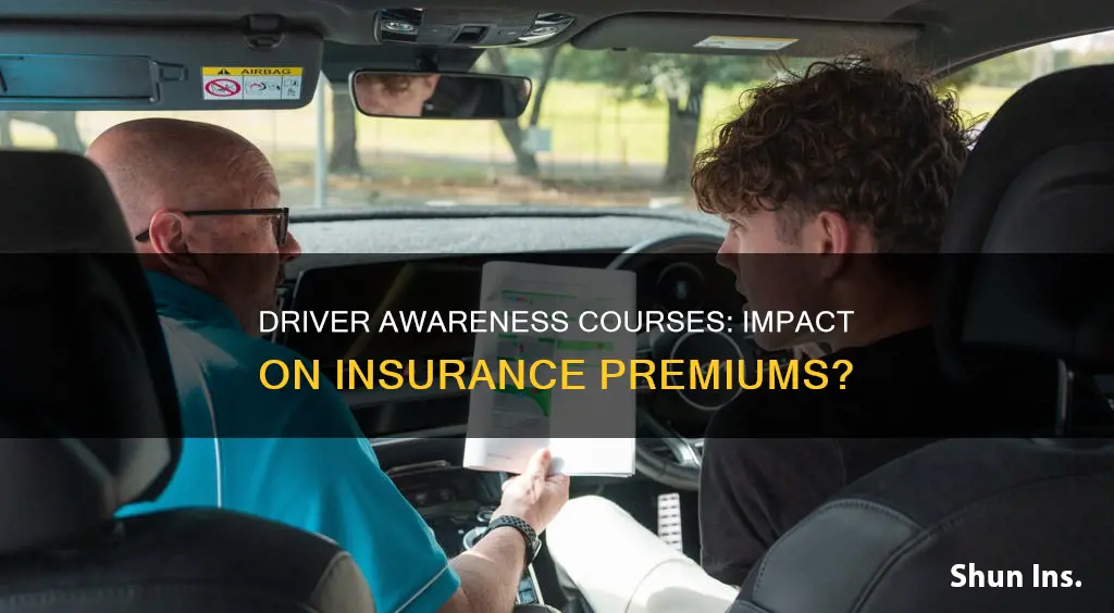 does driver awareness course affect insurance