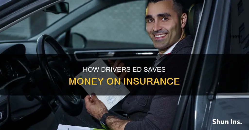 does drivers ed save money on insurance