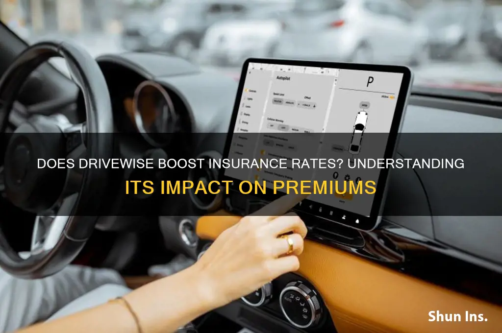 does drivewise increase insurance
