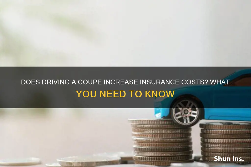 does driving a coupe increase insurance